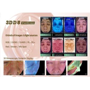 test machine tone sensor testing analysis facial analizer moisture magic mirror