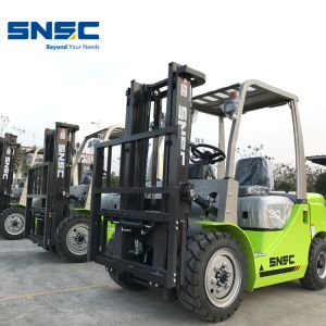 Customer Customized 3ton Forklift Sale with Solid Tire Options