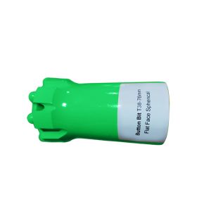 T38 76mm Rock Drilling Tools Flat Face Standard Skirt Threaded Button Bit