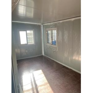 Aluminium Sliding Windows Expandable Container House with Led Natural Light