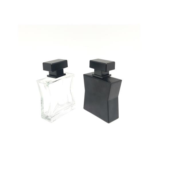 T - Shirt Shape Empty Refillable Perfume Bottles Transparent And Black Wth Screw