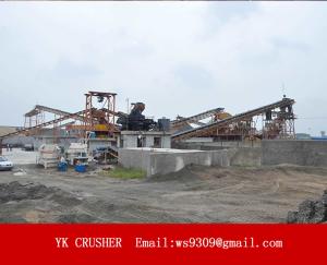 High Automation Aggregate Processing Plant Wet Sand Making Simple Structure