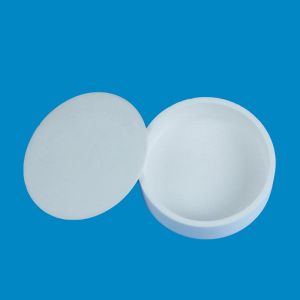 Firing Melting Zirconia Ceramic High Alumina Crucible For Calcination