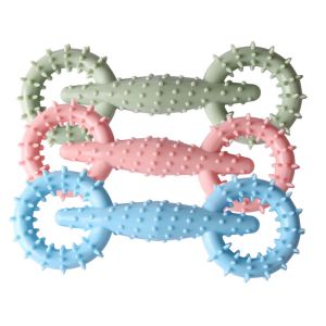 Natural Rubber Teething Dog Interactive Toy For Aggressive Chewers Large Breed