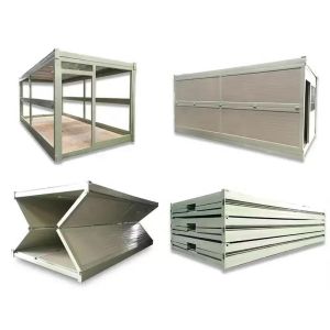 Custom Flat Pack Folding Containers Prefab Houses Fast Installation for