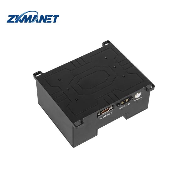 Quality MESH FHSS Uav Data Link Multi-Hops 56Mbps AES256 Encryption Video Receiver Transmitter for sale
