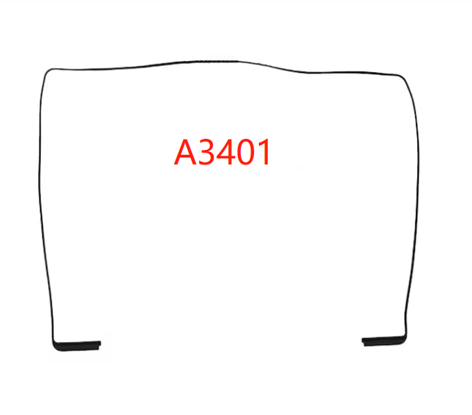 China LCD Screen Front Bezel Rubber Ring for MacBook Pro 14 (Model A3401) – OEM Replacement Gasket Seal on sale