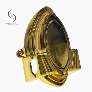 Customized American Style Gold Coffin Corners,Coffin Fixed Handle SGS Certified