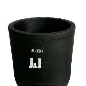 High Pure Silicon Carbide Graphite Crucible Conventional Circular Crucible Metal