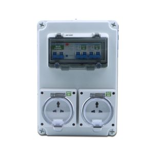 Outdoor Power Outlet Socket Plastic Switch Distribution Box Waterproof