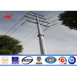 Wholesale 138kv 25ft Galvanized Electrical Power Pole For Overheadline Project from china suppliers