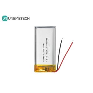 3.7V 1000mAh 102242 Standard Lithium ion Polymer Battery for Table Lamps