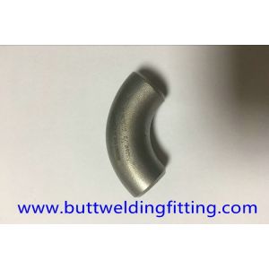 Gas Butt Weld Fittings 1.5D 90 Deg Elbow ANSI B16.9 Nickel Alloy 3'' SCH80 ASME