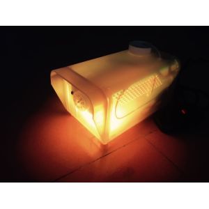 Transparent Plastic Shell 400W Stage Fog Machine With LED Lighting AC100 - 240V