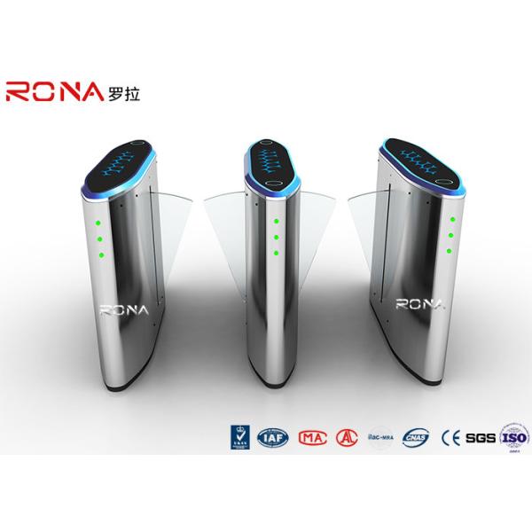 Access Control Turnstile Barrier Gate Drawing Process RS232 / RS485 Communicatio