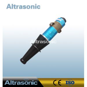 15Khz Ultrasonic Welding Transducer , Ultrasonic Piezo Transducer With Booster