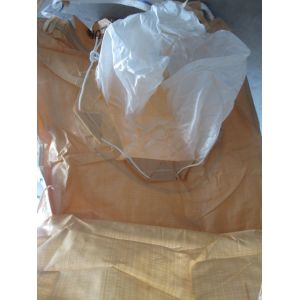 China Plain Bottom & Open Top FIBC Big Bag With Labels on sale