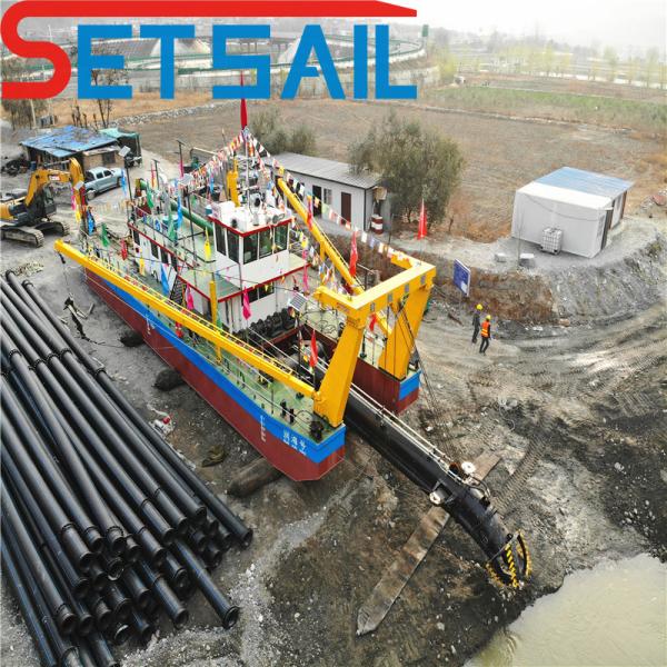 24inch Cutter Suction Dredger with Diesel Engine Hydraulic Winch and Cyclone Sand Pump