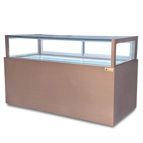 Drawer Door Glass Cake Display Cabinet Boutique Refrigerated Cake Display Case