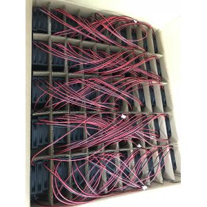 60 Mm Computer Cooling Fans Ball Bearing 12V DC Plastic Housing Low Noise