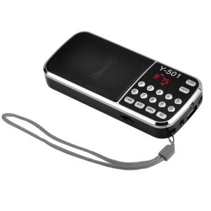 Handheld Battery Powered Radio With USB Port Bluetooth connectivity