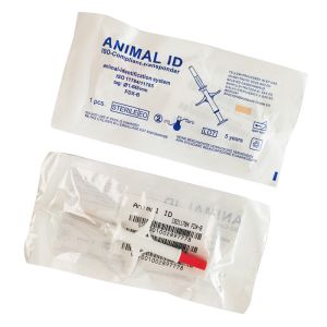 China Sterilization EO Gas Animal Id Microchip Search Dog on sale