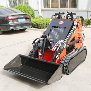ZHONGMEI Mini Telescopic Wheel Loader Compact Structure Mini Skid Steer Shovel