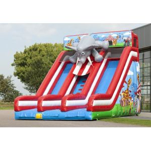 Wholesale Large Circus Commercial Inflatable Slide Elephant Infatable Dry Slide from china suppliers
