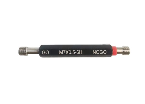 Quality Precise Metric Ring And Plug Thread Gauges For Threaded Parts M7.0 With Pitch 0.5 For Thread Measurement And Inspection for sale
