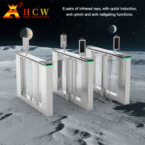 Buy cheap Bidirectional Pass Access Control Face Recognition Turnstile Gate Half Height from wholesalers