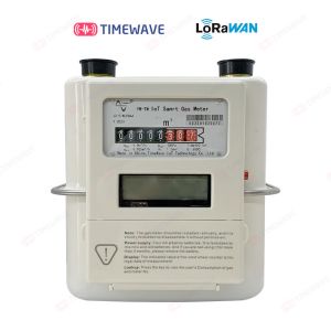Wholesale LCD Screen LoRaWAN Gas Meter with Prepaid Function for Remote Reading and Control from china suppliers