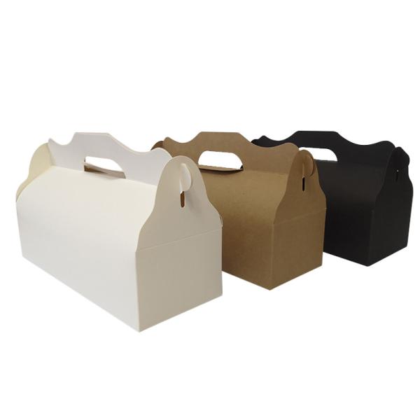 Quality Recycled Rectangular Empty Takeaway Cookie Biscuit Packaging Boxes for sale