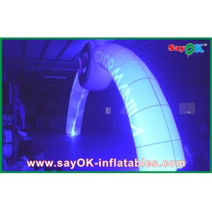 Halloween Archway Inflatable 5*3m Huge Inflatable Arches Led Light Colourful