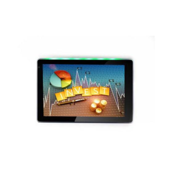 Quality 7 Inch Customized Splash Screen Wall Mount Android OS Kiosk Touch Panel PC With Temperature Sensor for sale