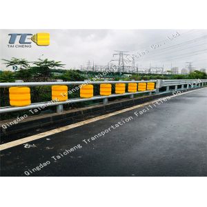 High Strength Highway Roller Barrier Impact Resistance Long Service Life