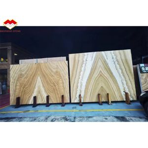 China Hot Polished Onyx Big Slab Sheet Book Match for Translucent Stone Veneer Backlit Wall on sale