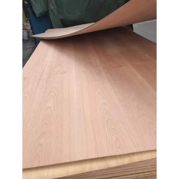Eco Friendly Durable Cherry Crwon Cut Veneer Sheet With 0.5mm Thickness