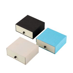 Recyclable Custom Design Colorful Cardboard Sliding Drawer Paper Box for Gift