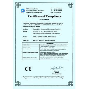 Loupeng Electronics Co., Ltd Certifications