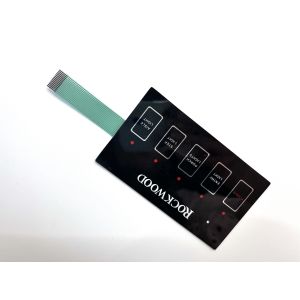 LED Backlight Screen Printing Membrane Keypad Suppliers With Transparent Window