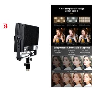RGBYW 5in1 Bi-color Flat LED Soft Panel Light For Party