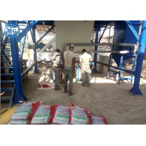 Manual Batching Dry Mortar Plant Customized Wide Application Range Various