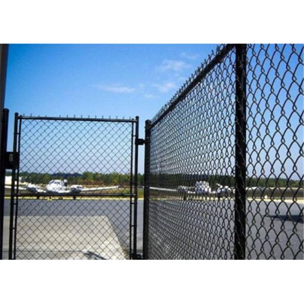 PVC Chain Link Mesh Fence Offers High Secure Barrier And Aesthetic Look