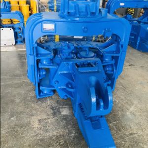 Excavator Mounted Hydraulic Pile Driving Equipment Fast Silence Operation