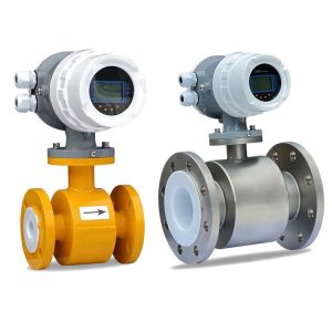 Large Dn Magnetic Flowmeter Electromagnetic Water Meter For Lime Milk