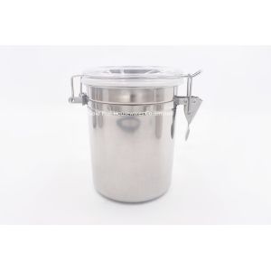 Wholesale Milk Powder Tableware Stainless Steel Canister With Clear Lid from china suppliers