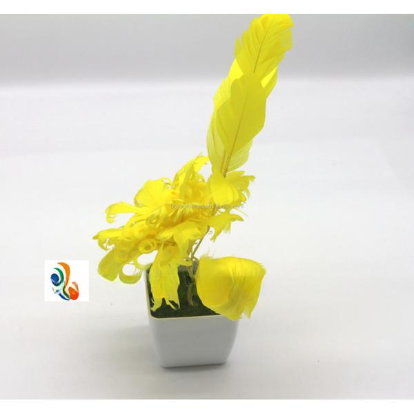 Upgrade Your Party Decoration with Goose Feather Flower Mount and Wire Accessory