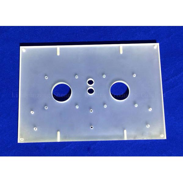 Quality Customization Clear Precision CNC Glass Milling for sale
