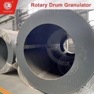 Round Ball Rotary Organic Fertilizer Granulator Machine From 1-20T/H