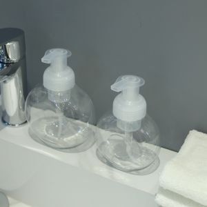 PET Pump Bottle With Recyclable Material Mqq 3000pcs Dispensing Function